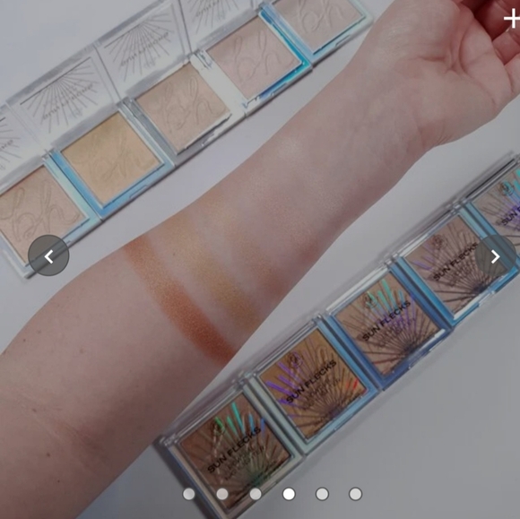 Revolution Beauty BH Los Angeles Sun Flecks Powder Highlighter Golden States - Picture 6 of 7